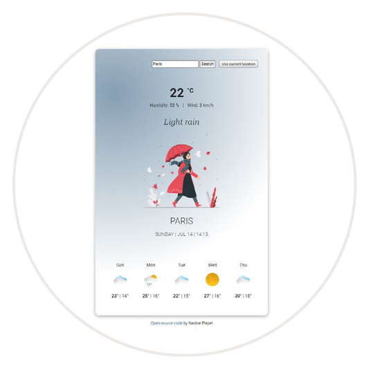 Weather app